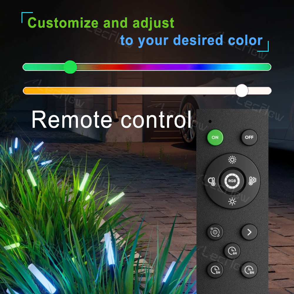 Outdoor Solar Garden Lights Waterproof Solar Swaying Light for Yard/Pathway/Landscape