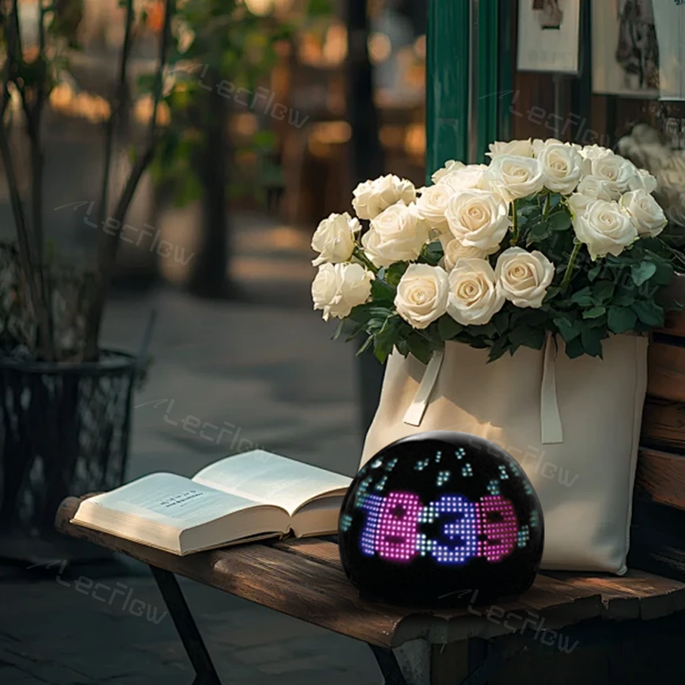 Mini Las Vegas Sphere Emotional Glowbot AI-Powered Desktop Companion Light