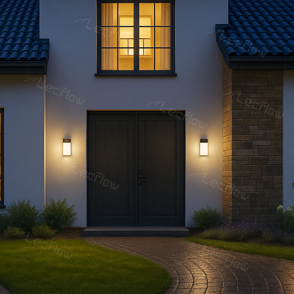 Smart RGBIC Wall Lights Outdoor & Yard Lighting