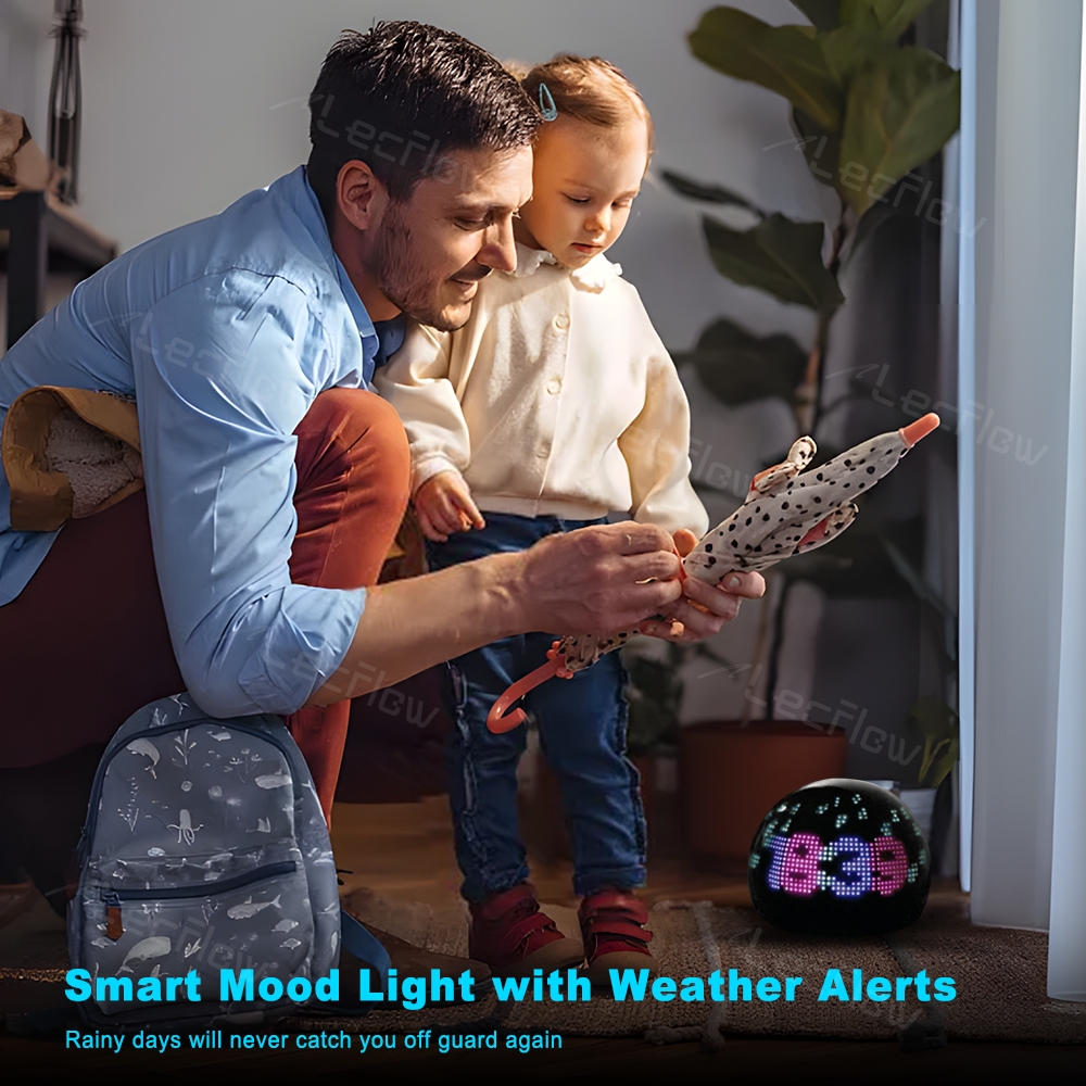 Mini Las Vegas Sphere Emotional Glowbot AI-Powered Desktop Companion Light