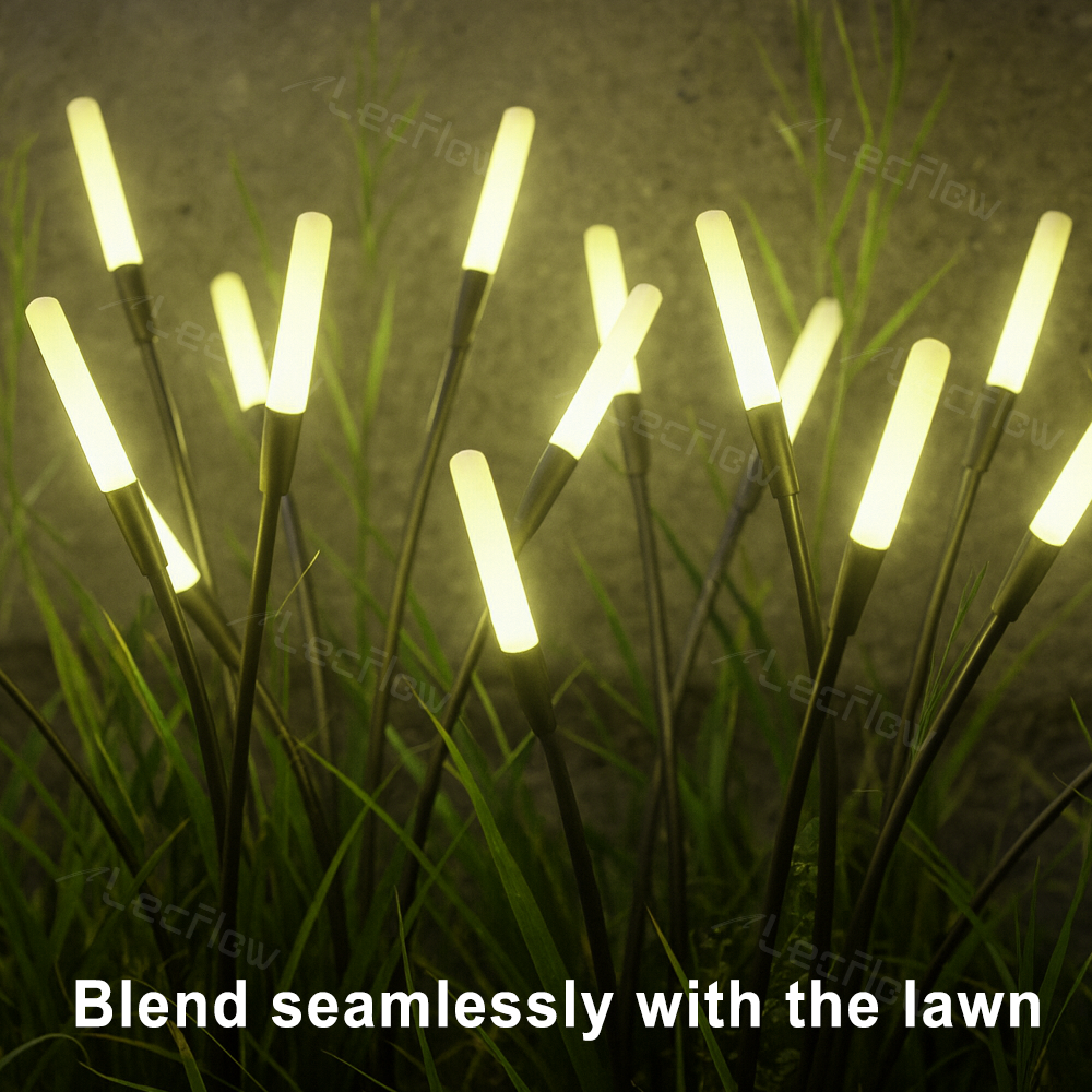 Outdoor Solar Garden Lights Waterproof Solar Swaying Light for Yard/Pathway/Landscape