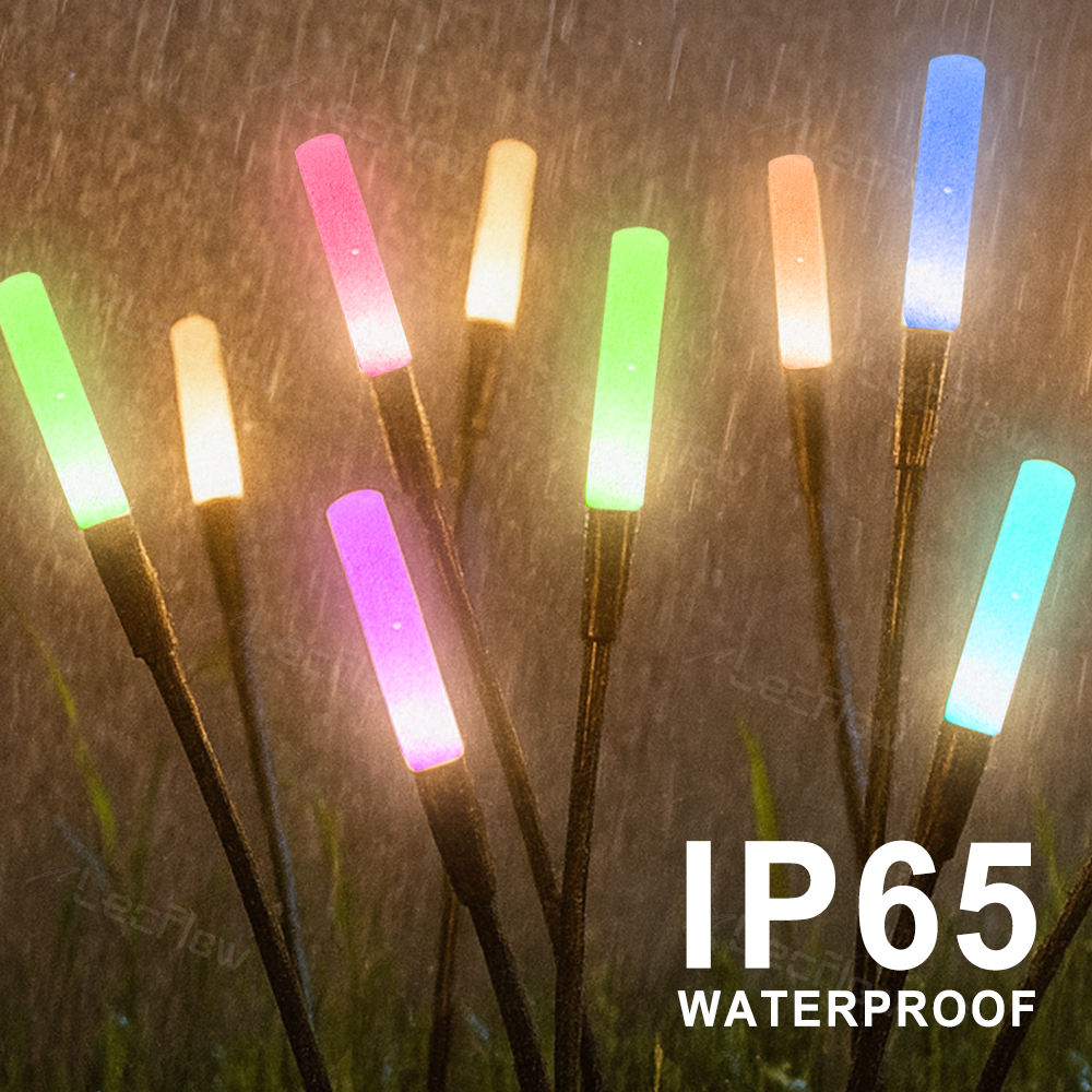 Outdoor Solar Garden Lights Waterproof Solar Swaying Light for Yard/Pathway/Landscape