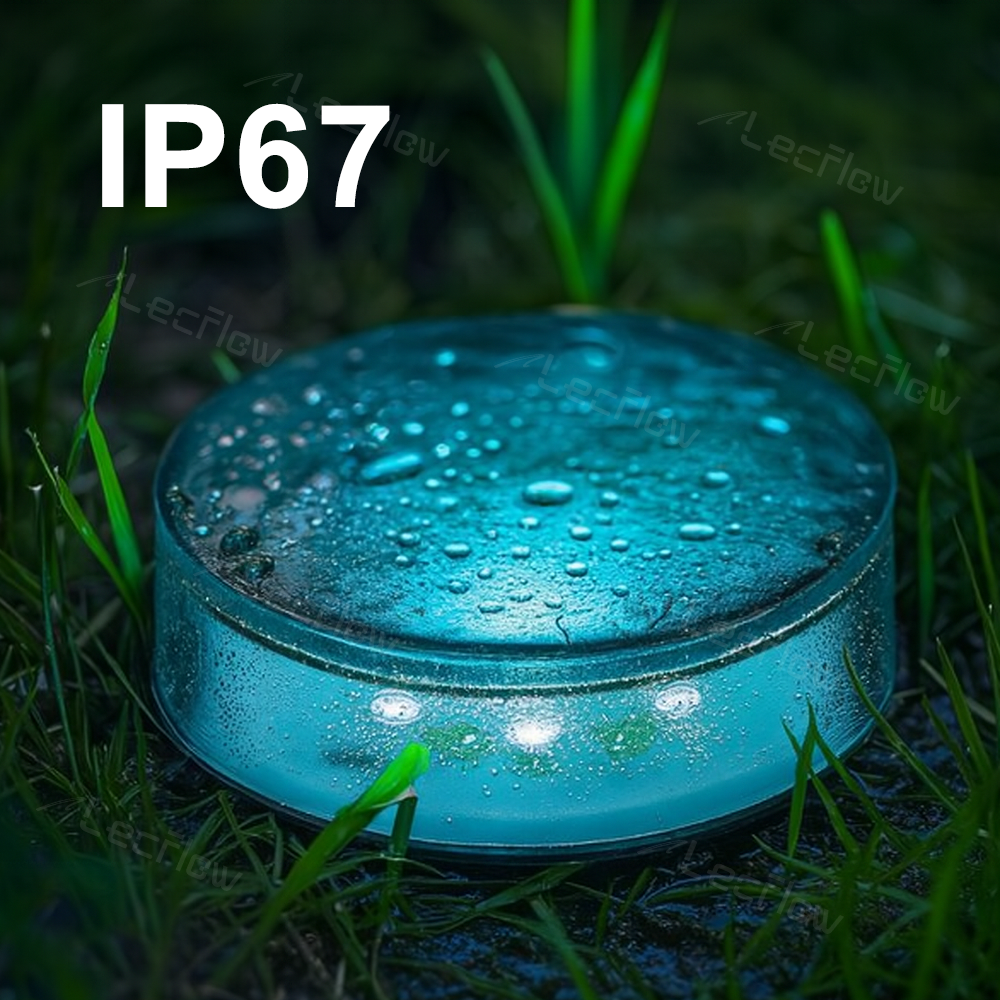 RGBICW Outdoor Pathway Lights Waterproof 100LM Ground Landscape Lighting for Garden/Lawn/Yard