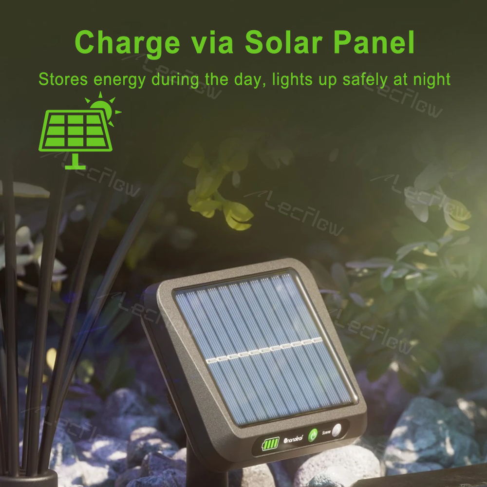 Outdoor Solar Garden Lights Waterproof Solar Swaying Light for Yard/Pathway/Landscape