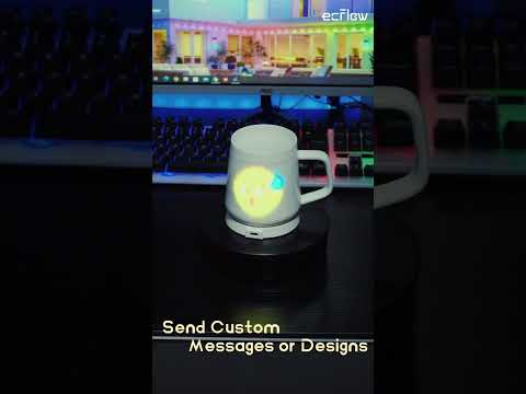 Smart DIY Mug with Pixel Display AI-Enhanced Screen Cup for Customizable Patterns & Animation
