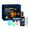 Smart LED Outdoor Bulb String Lights RGBIC Weatherproof Yard Lights