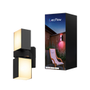 Outdoor RGBW DIY Color Wall Lights 1500LM Dual-Head Adjustable Light Fixture for Porch Garage Doorway