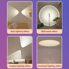 Adjustable Sunset Projector Light Double-sided LED Floor Lamp for Living Room/Bedroom Decor