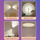 Adjustable Sunset Projector Light Double-sided LED Floor Lamp for Living Room/Bedroom Decor