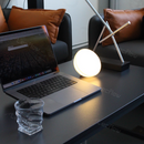 Portable RGBCW Dimmable Table Lamp LED Color-Changing Bowl Night Light Bedside Lamp for Bedroom/Kids’ Room