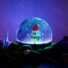 Mini Las Vegas Sphere Emotional Glowbot AI-Powered Desktop Companion Light