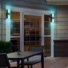 Outdoor RGBW DIY Color Wall Lights 1500LM Dual-Head Adjustable Light Fixture for Porch Garage Doorway