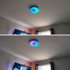 12-Inch RGBICW Ceiling Lights with Speaker Dimmable Lighting Fixture for Bathroom/Bedroom/Living Room