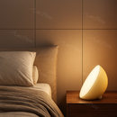 Portable RGBCW Dimmable Table Lamp LED Color-Changing Bowl Night Light Bedside Lamp for Bedroom/Kids’ Room