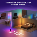 Indoor Smart Corner Floor Lamp RGBICW LED Standing Light for Living Room/Bedroom