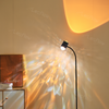Sunset Projection Lamp Double-Sided LED Floor Light Water Ripple Effect Corner Light for Bedroom/Living Room/Dining Room