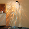 Sunset Projection Lamp Double-Sided LED Floor Light Water Ripple Effect Corner Light for Bedroom/Living Room/Dining Room
