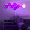 RGBIC Hexagon Light Panels LED Gaming Wall Lights DIY Geometry for Gaming Room/Living Room/Bedroom Decor