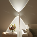 Adjustable Sunset Projector Light Double-sided LED Floor Lamp for Living Room/Bedroom Decor