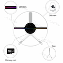 Naked Eye 3D Holographic Image Projector Desktop Holographic Video LED Lamp Fan Display