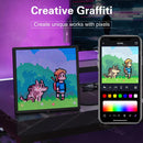 Smart Gaming Pixel Display LED Matrix Panel Custom Text Pattern & Animation Screen
