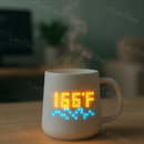 Smart DIY Mug with Pixel Display AI-Enhanced Screen Cup for Customizable Patterns & Animation