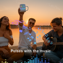 Smart DIY Mug with Pixel Display AI-Enhanced Screen Cup for Customizable Patterns & Animation