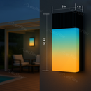 Smart RGBIC Wall Lights Outdoor & Yard Lighting