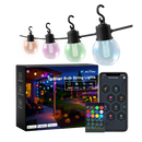 RGBIC Outdoor Bulb String Lights Smart Patio String Lights Weatherproof Garden Lights
