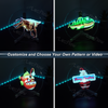 Naked Eye 3D Holographic Image Projector Desktop Holographic Video LED Lamp Fan Display