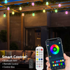 Smart LED Outdoor Bulb String Lights RGBIC Weatherproof Yard Lights