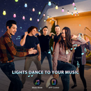 Smart LED Outdoor Bulb String Lights RGBIC Weatherproof Yard Lights