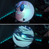 Naked Eye 3D Holographic Image Projector Desktop Holographic Video LED Lamp Fan Display