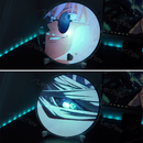 Naked Eye 3D Holographic Image Projector Desktop Holographic Video LED Lamp Fan Display