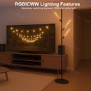 Smart RGBICWW Floor Light LED Tree Branches Decorative Lamps for Bedroom/Living Room