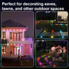 Lecflow Outdoor Dot String Lights Smart RGBIC Lights