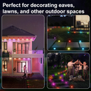 Lecflow Outdoor Dot String Lights Smart RGBIC Lights