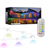 Lecflow Outdoor Dot String Lights Smart RGBIC Lights